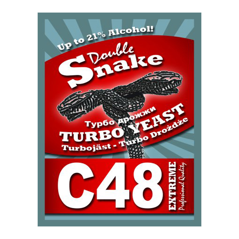 Турбо-дрожжи Double Snake C48 на 25 л.