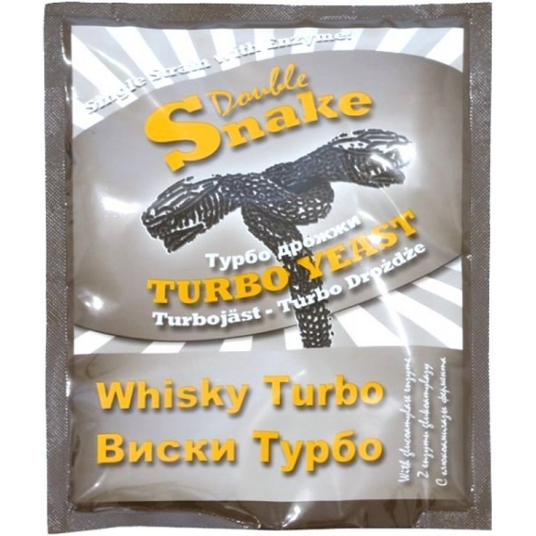 Турбо-дрожжи Double Snake Whisky на 25 л.