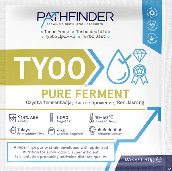 Спиртовые дрожжи Pathfinder Pure Ferment, 60 грамм