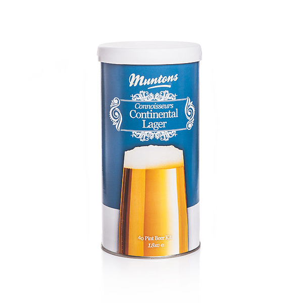 Охмеленный солодовый экстракт Muntons Continental Lager 1,8 кг