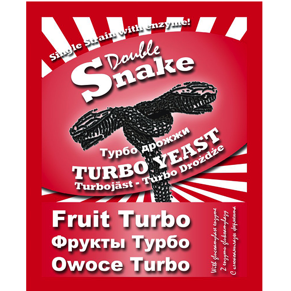 Спиртовые дрожжи Double Snake Fruit Turbo (50 грамм)