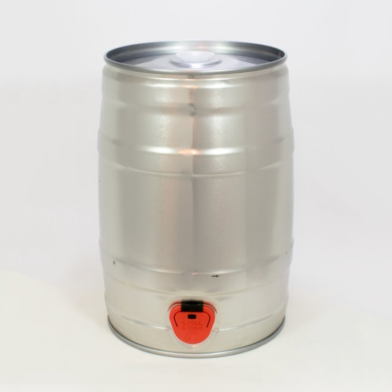 Бочонок для дображивания EASYKEG IT 5 л. (Серебристый)