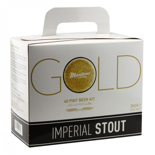 Охмеленный солодовый экстракт Muntons Imperial Stout 3 кг