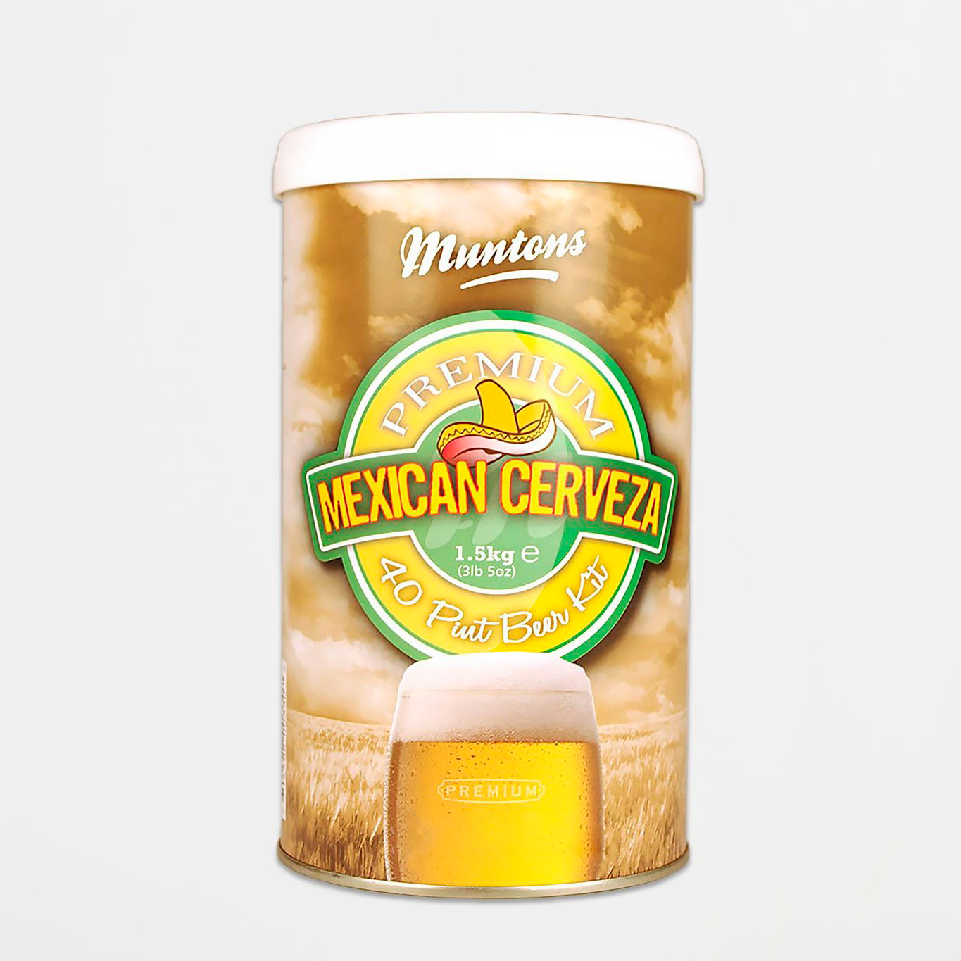 Охмеленный солодовый экстракт Muntons Mexican Cerveza 1,5 кг