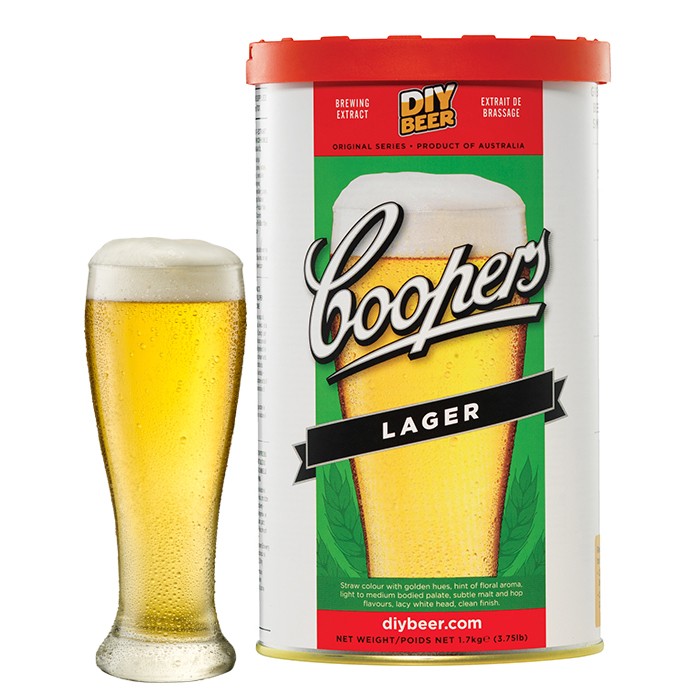 Солодовый экстракт Coopers Lager, 1,7 кг.