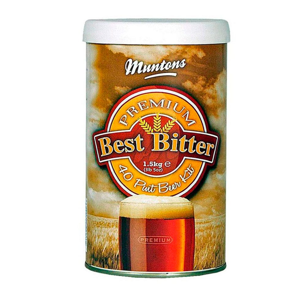 Охмеленный солодовый экстракт Muntons Bitter 1,5 кг