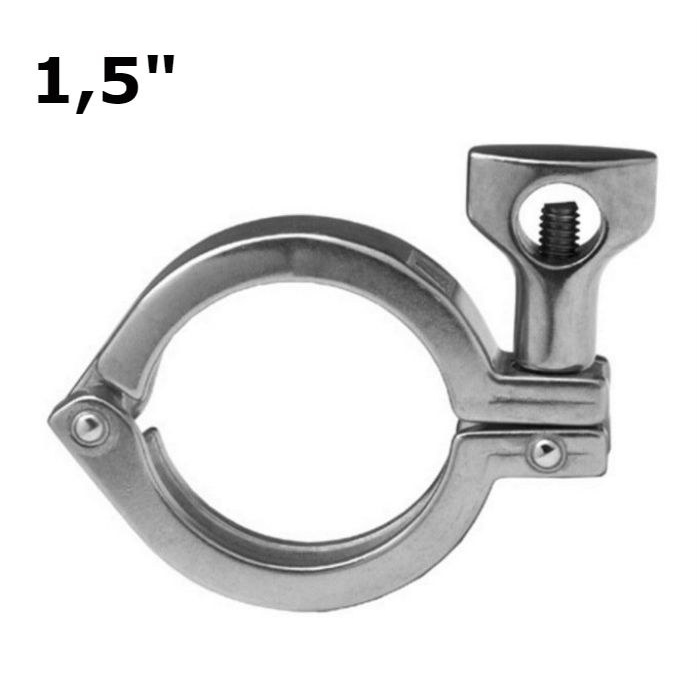 Хомут под кламп соединение TRI-CLAMP (38/1,5")