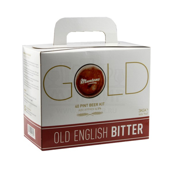 Охмеленный солодовый экстракт Muntons Old English Bitter 3 кг