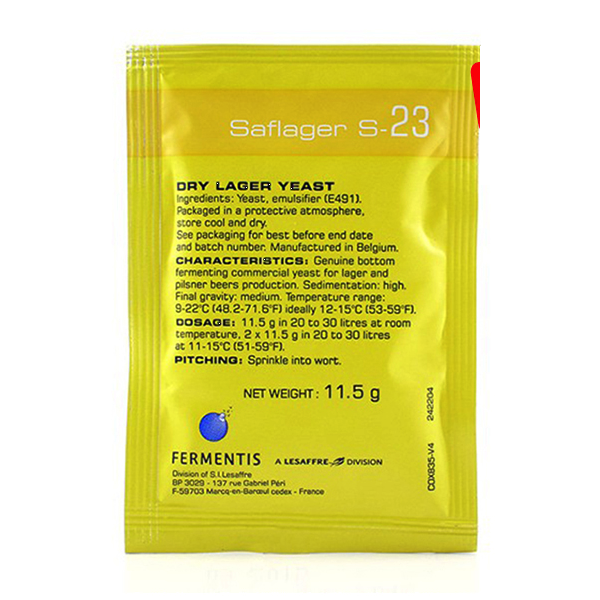 Дрожжи Fermentis Saflager S-23 11,5г