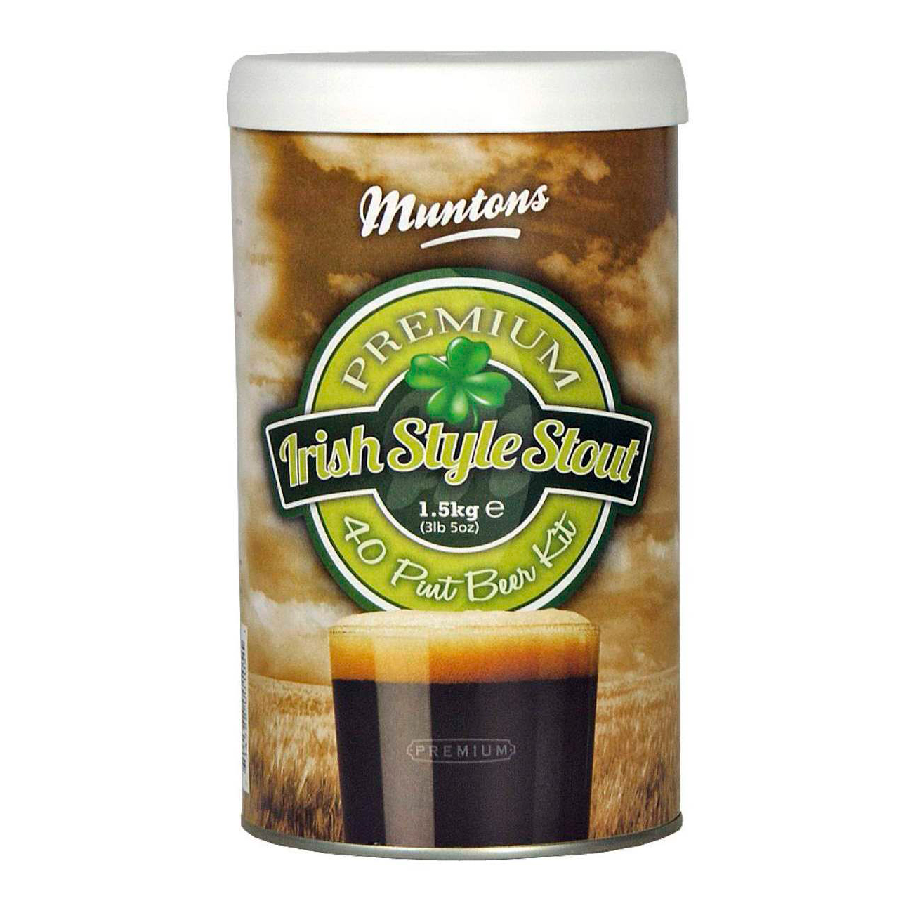 Охмеленный солодовый экстракт Muntons Irish Stout 1,5 кг