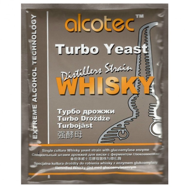 Дрожжи спиртовые Alcotec Distillers Whisky Turbo на 25 л.