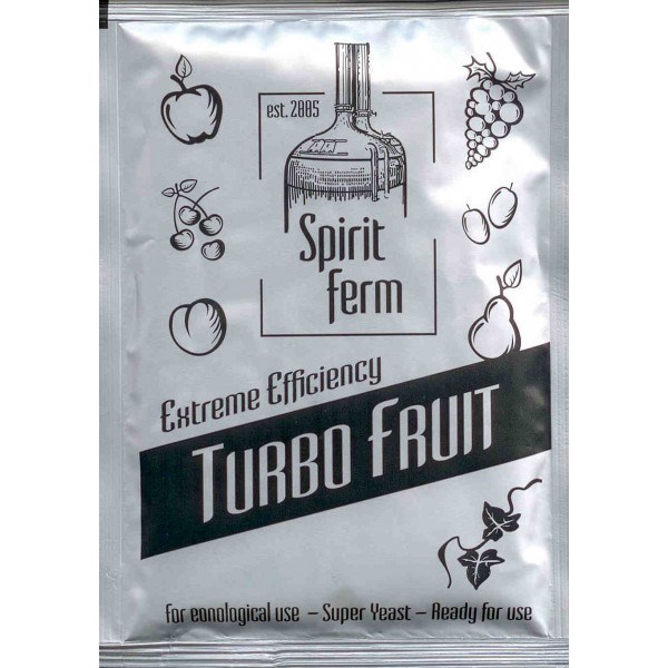 Дрожжи спиртовые сухие Spiritferm Turbo FRUIT (40 грамм)