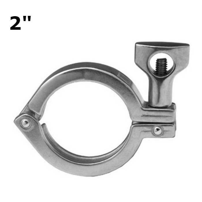 Хомут под кламп соединение TRI-CLAMP (50,8/2")